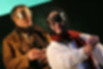 Charlie McCarthy (Sam) and Paul Clarkson (Alan Gresham). Photo: Robert Day