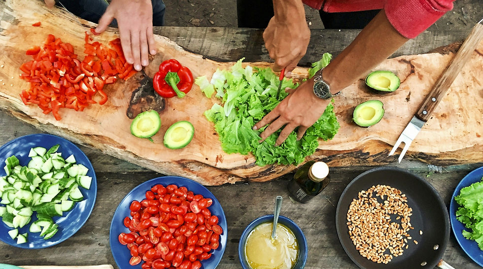 Fresh, unprocessed foods support our minds and bodies. Combined with Reiki, we can create optimal environment for healthy lives.