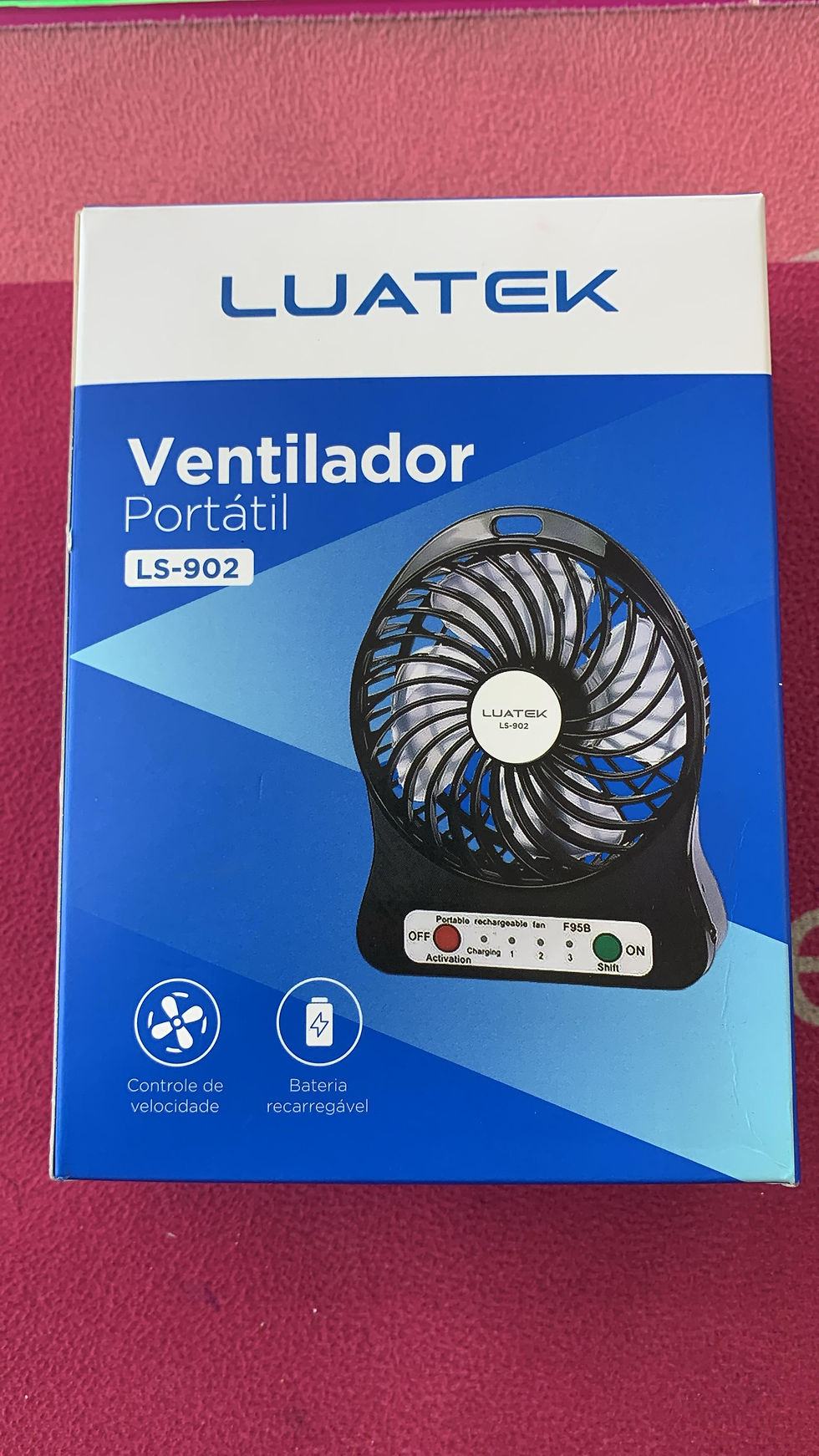 Miniatura: Ventilador portátil 