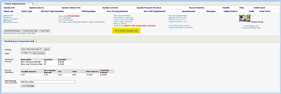 Plus Web Secure Payment Link Button and Generation
