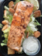 Caesar Salmon Salad