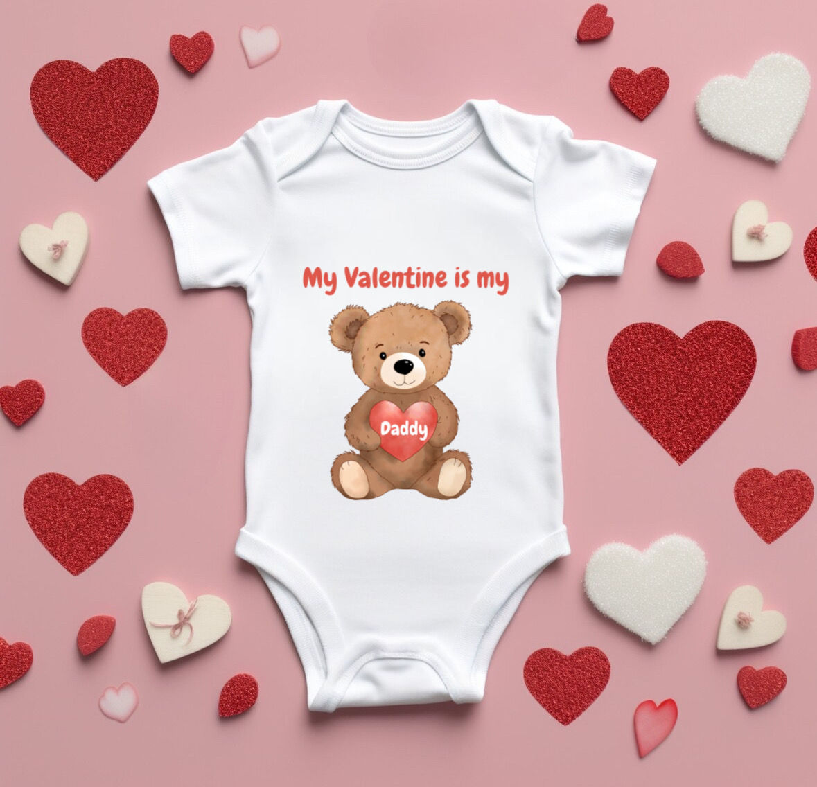 Daddy Valentine DTF transfer