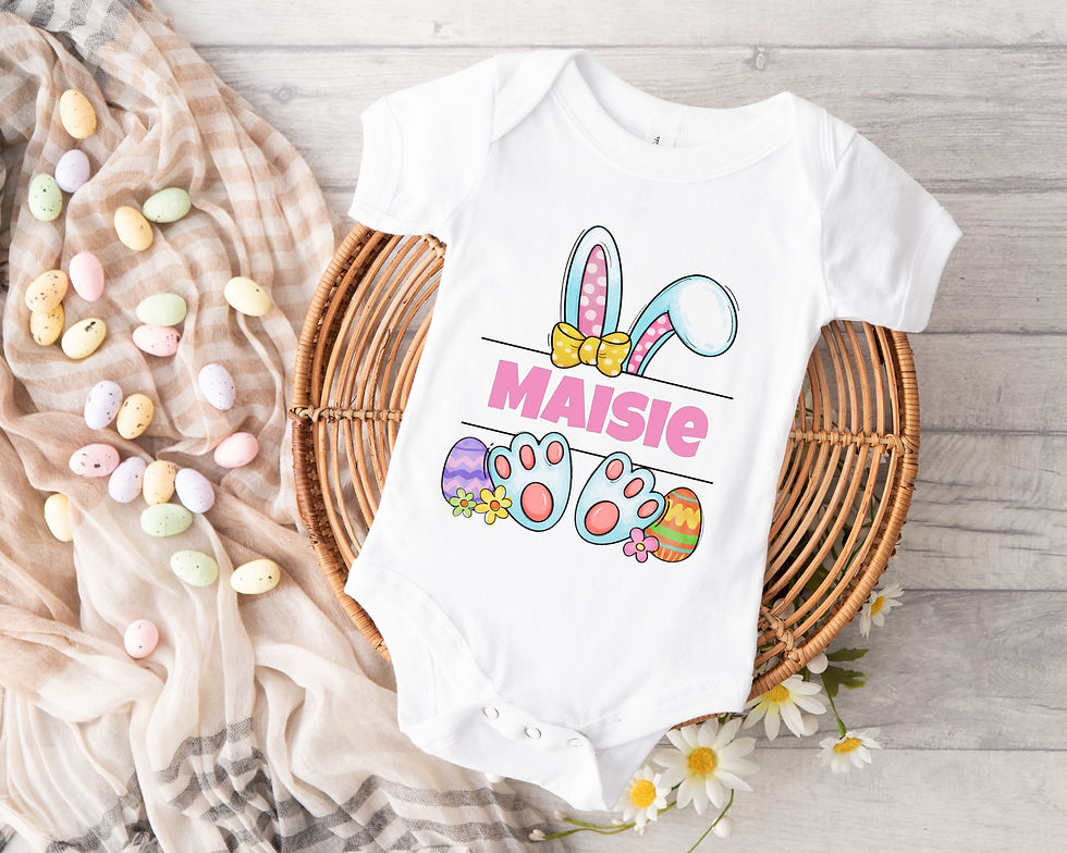 Personalised Easter DTF transfer