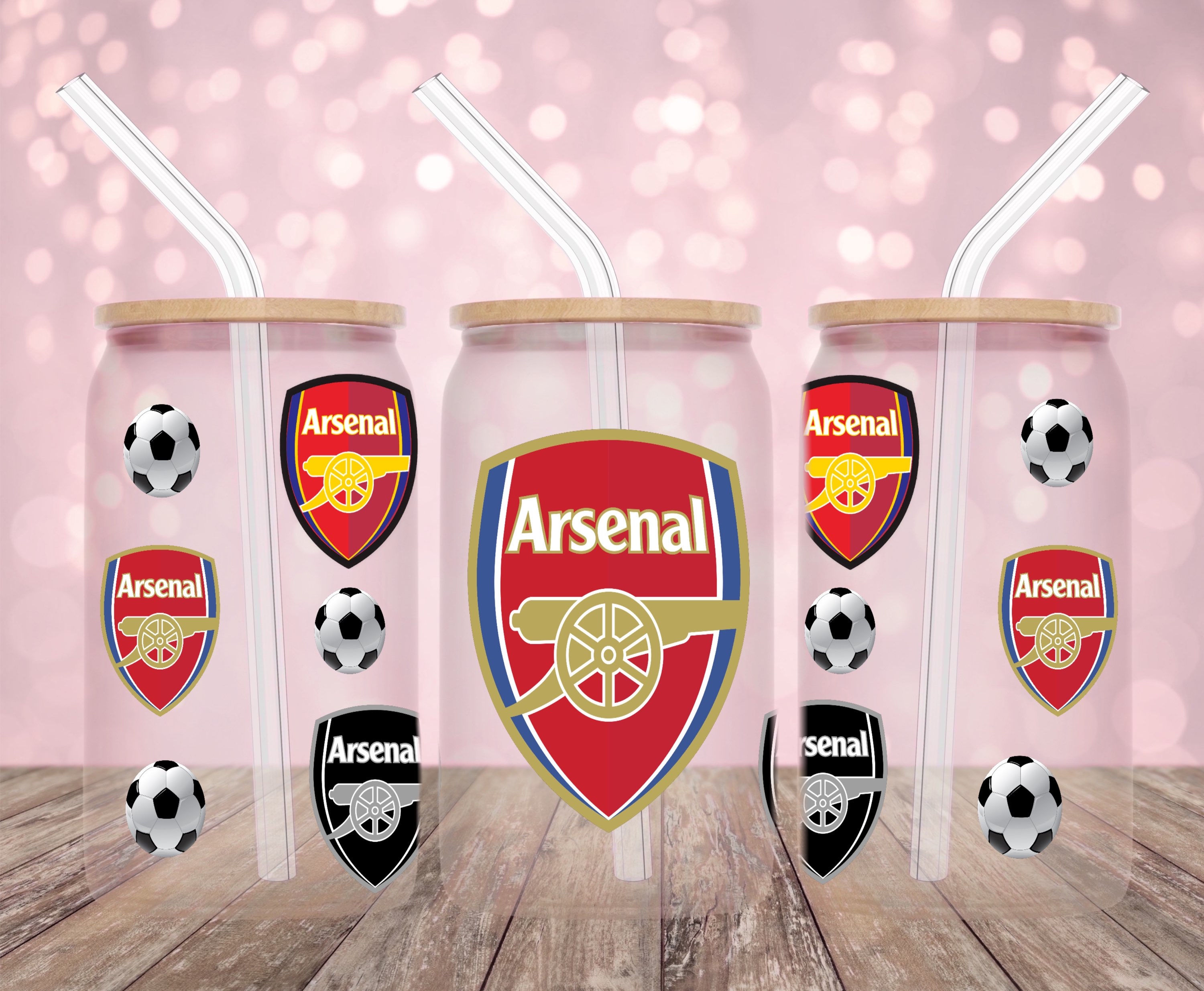 Arsenal UVDTF Libby cup wrap