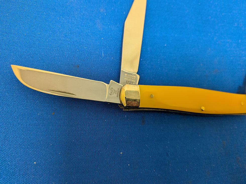 Thumbnail: Vintage HEN & ROOSTER BERTRAM GERMANY 173Y Large Stock Knife