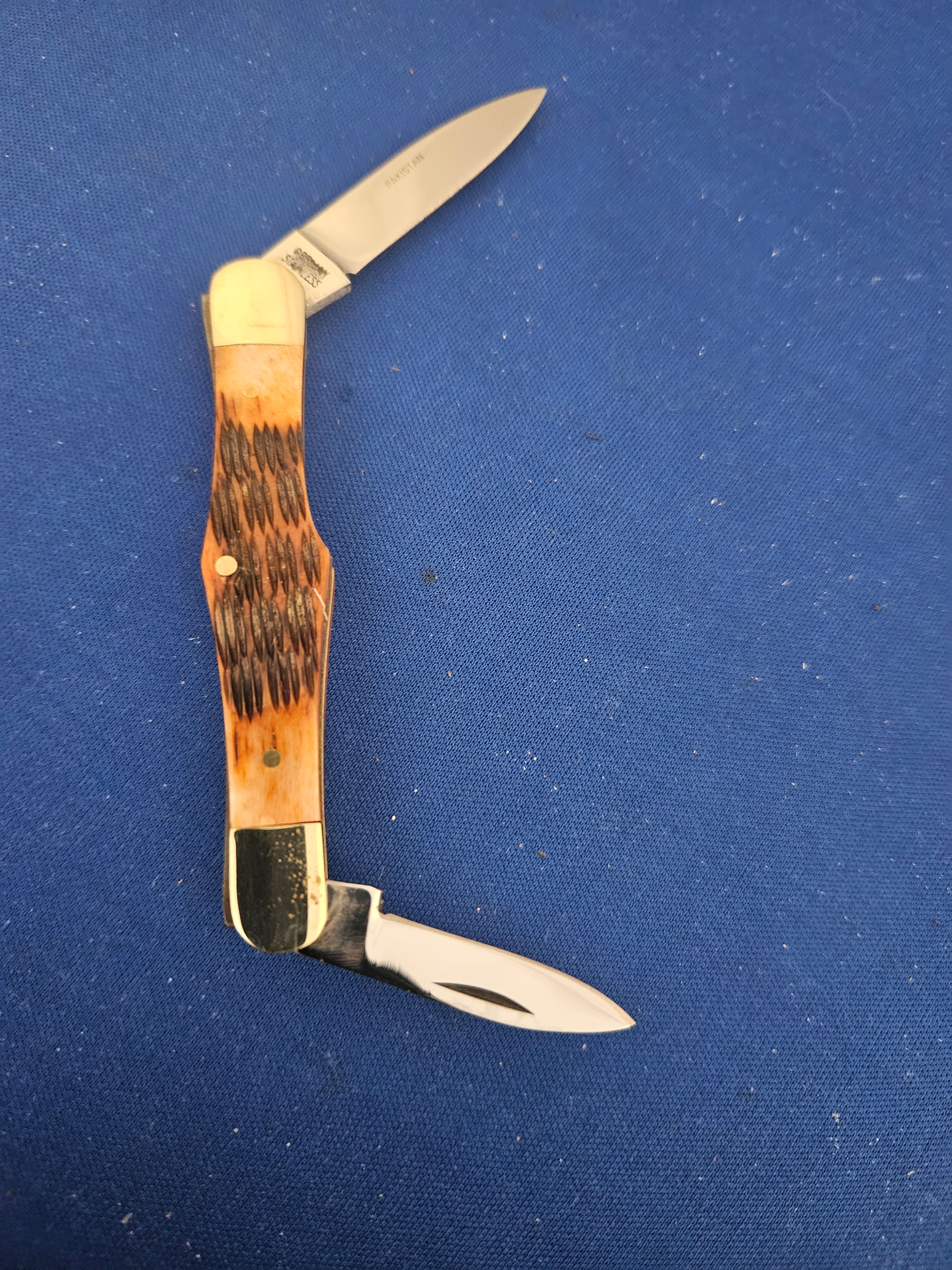 Whitetail Cutlery Brown Bone Canoe