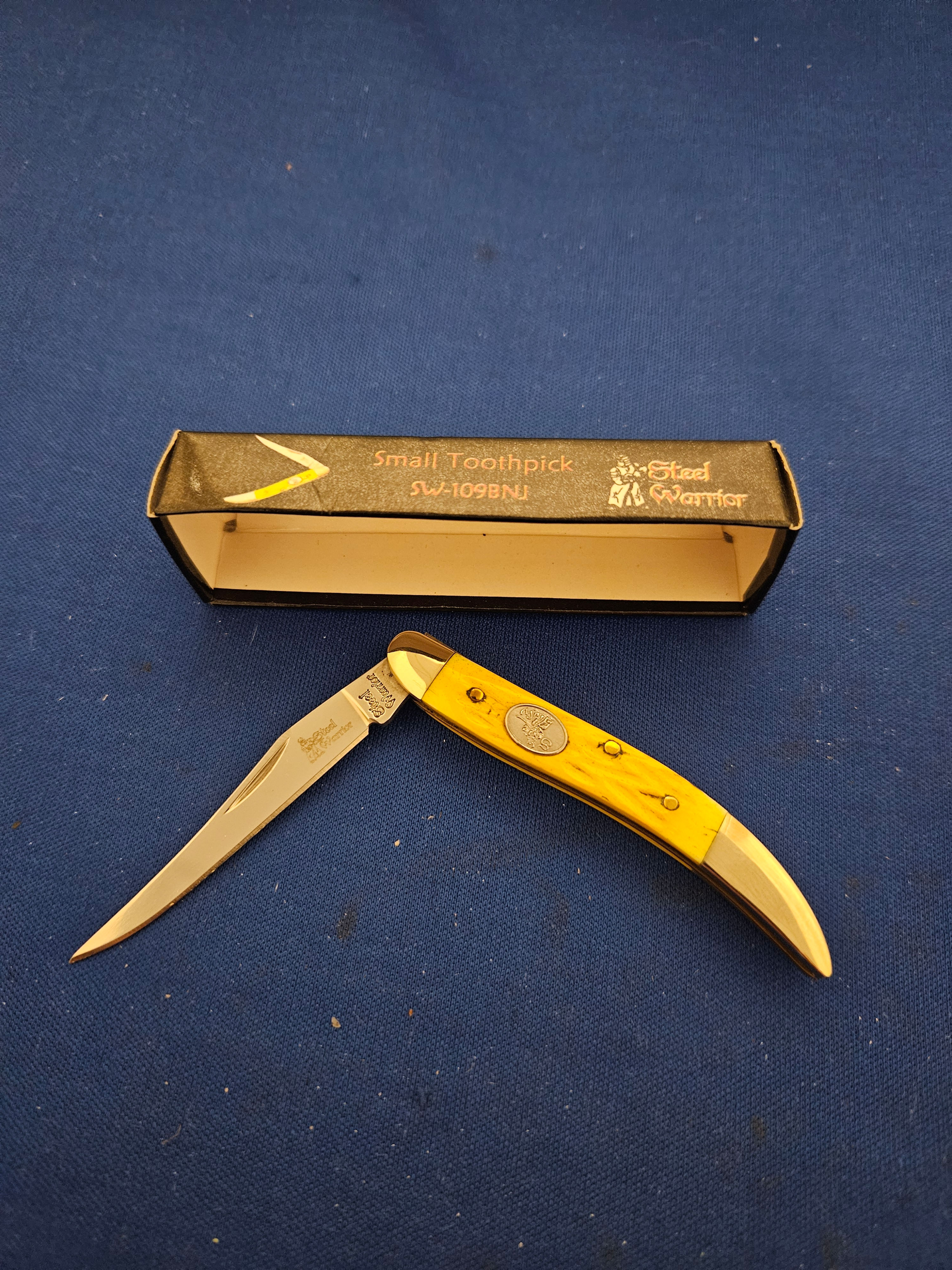 Toothpick with Smooth Banana Bone Handles by Steel Warrior