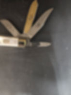 Thumbnail: Bulldog Brand 5 Blade Genuine Pearl Trapper