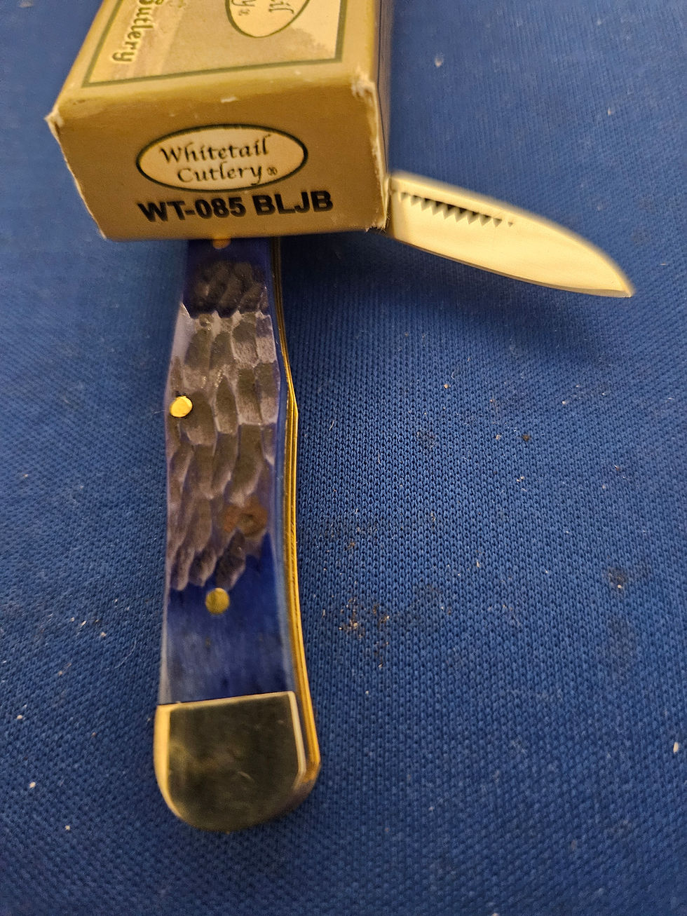 Thumbnail: Whitetail Cutlery Coke Bottle Copperhead with Bone Handle