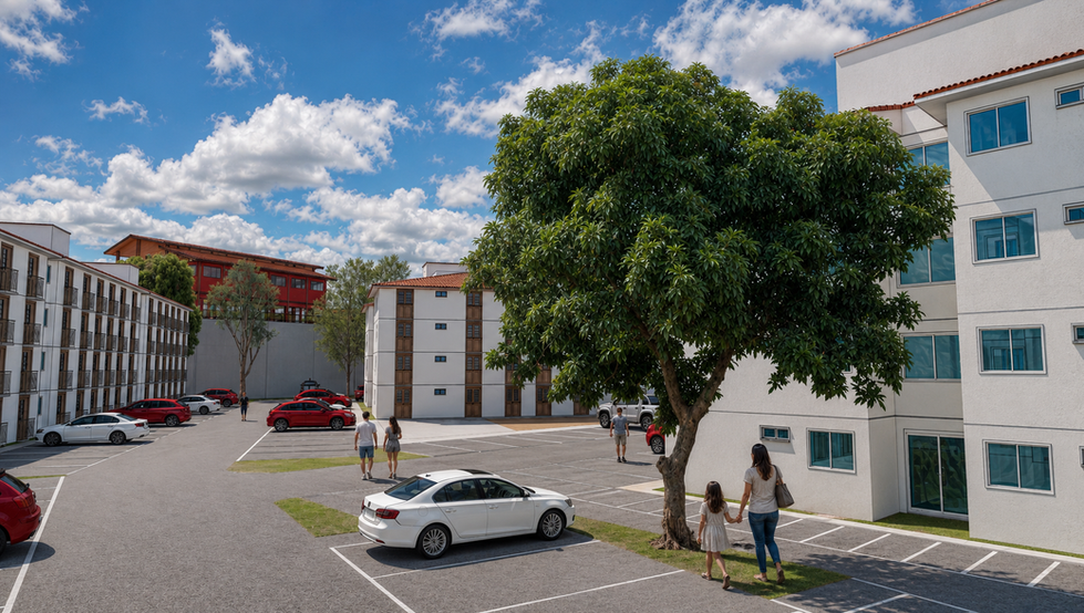 Blocos Residenciais - Vista 3