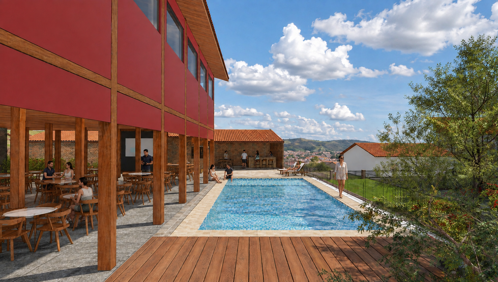 Vista da Piscina
