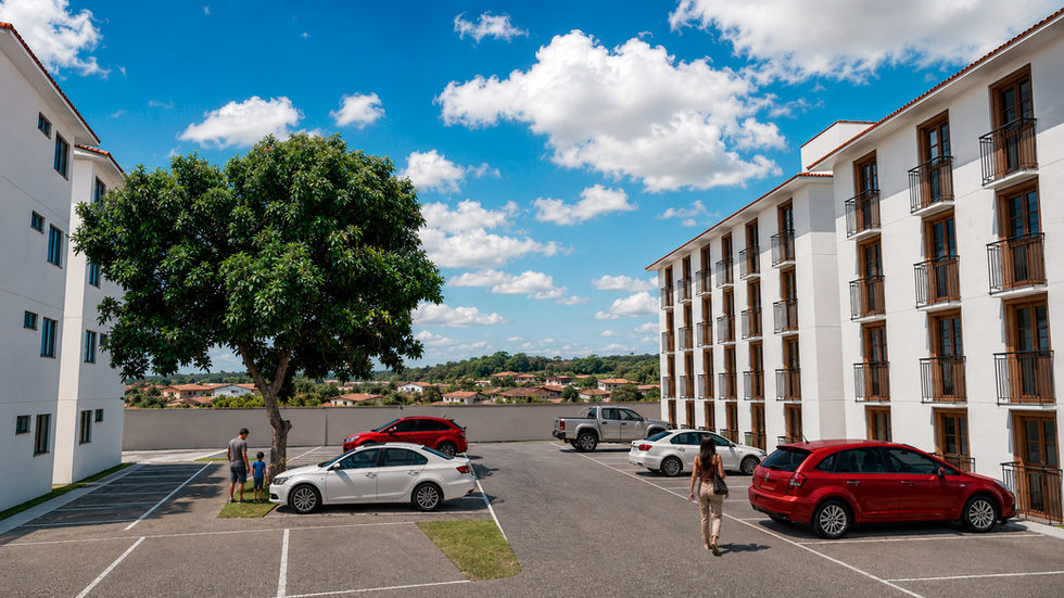 Blocos Residenciais - Vista 2