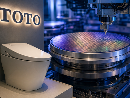TOTO: l'AI anche nella manifattura dei sanitari