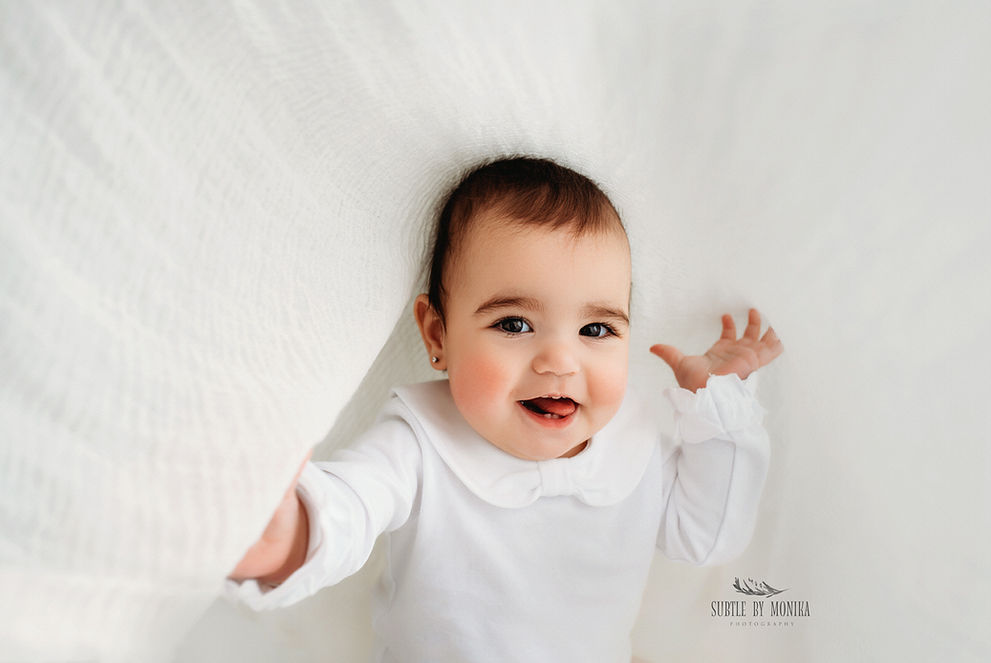 family photography NJ photographer baby family photographer in New Jersey simple white studio