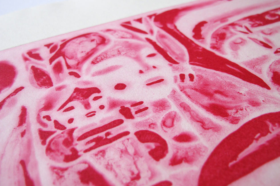 Thumbnail: Alexander Tovborg_linoleums tryk til salg / lino cut for sale