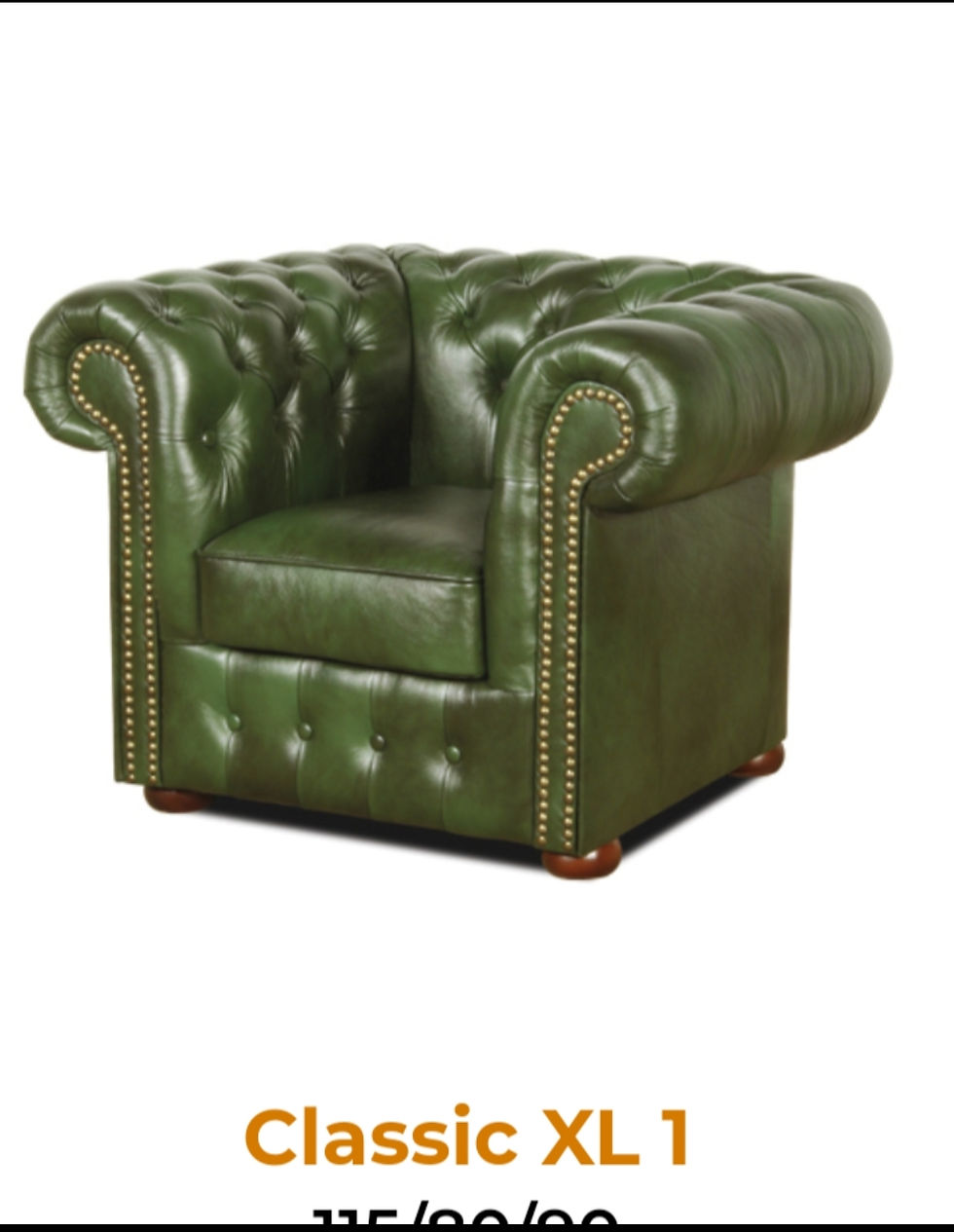 Thumbnail: LUXE ERCHT LEDEREN CHESTERFIELD WOONKAMERSET