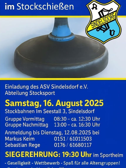 Dorfmeisterschaft im Stockschießen! Seids dabei!!!!