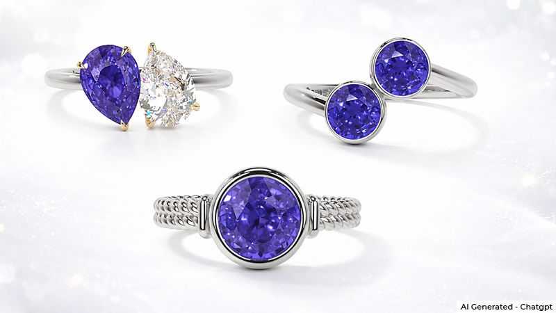 collage of toi-et-moi ring