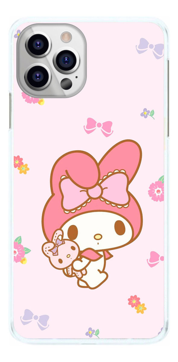 Capinha My Mellody Rosa Lacinho Capa de Celular