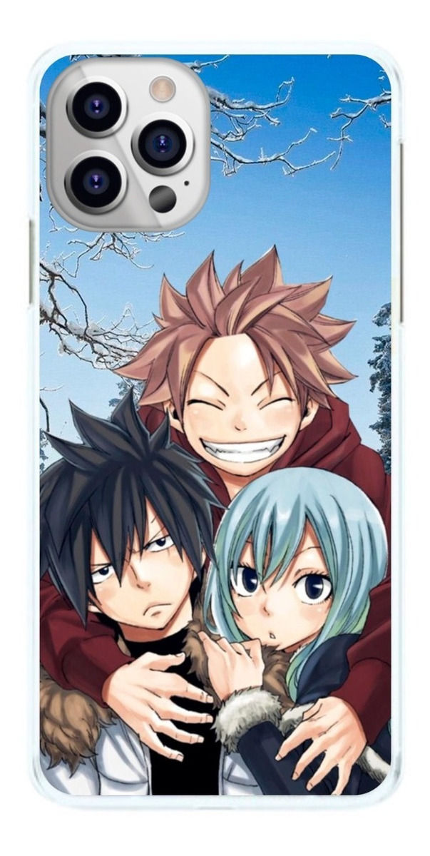 Capinha Gray Fullbuster Natsu Juvia Fairy Tail Capa de Celular