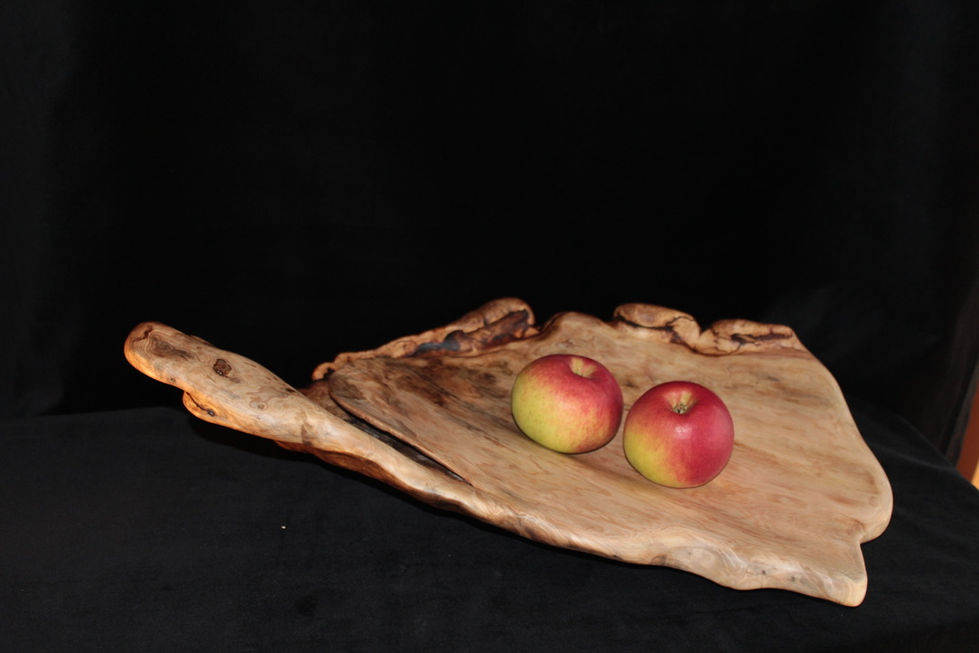 Obstplatte aus Holz