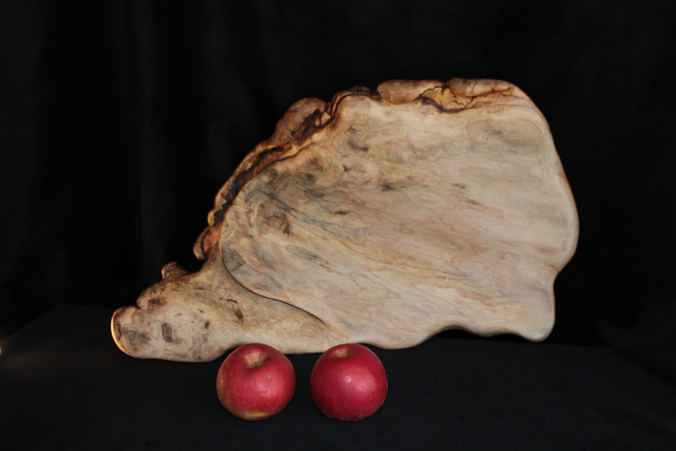 Obstplatte aus Holz