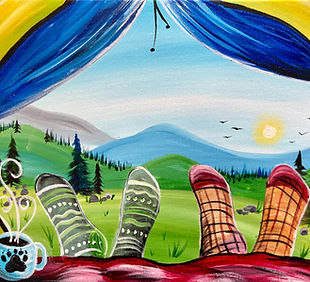 Cozy Camp Morning
