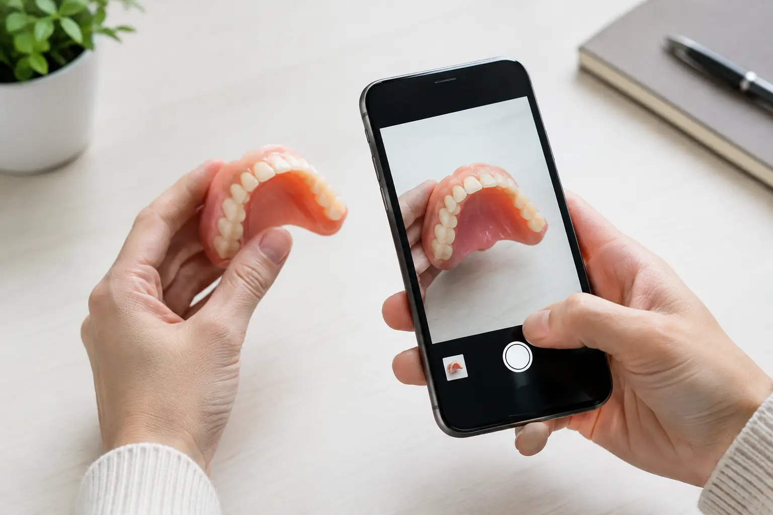 Send Photos for Denture Repair the Right Way