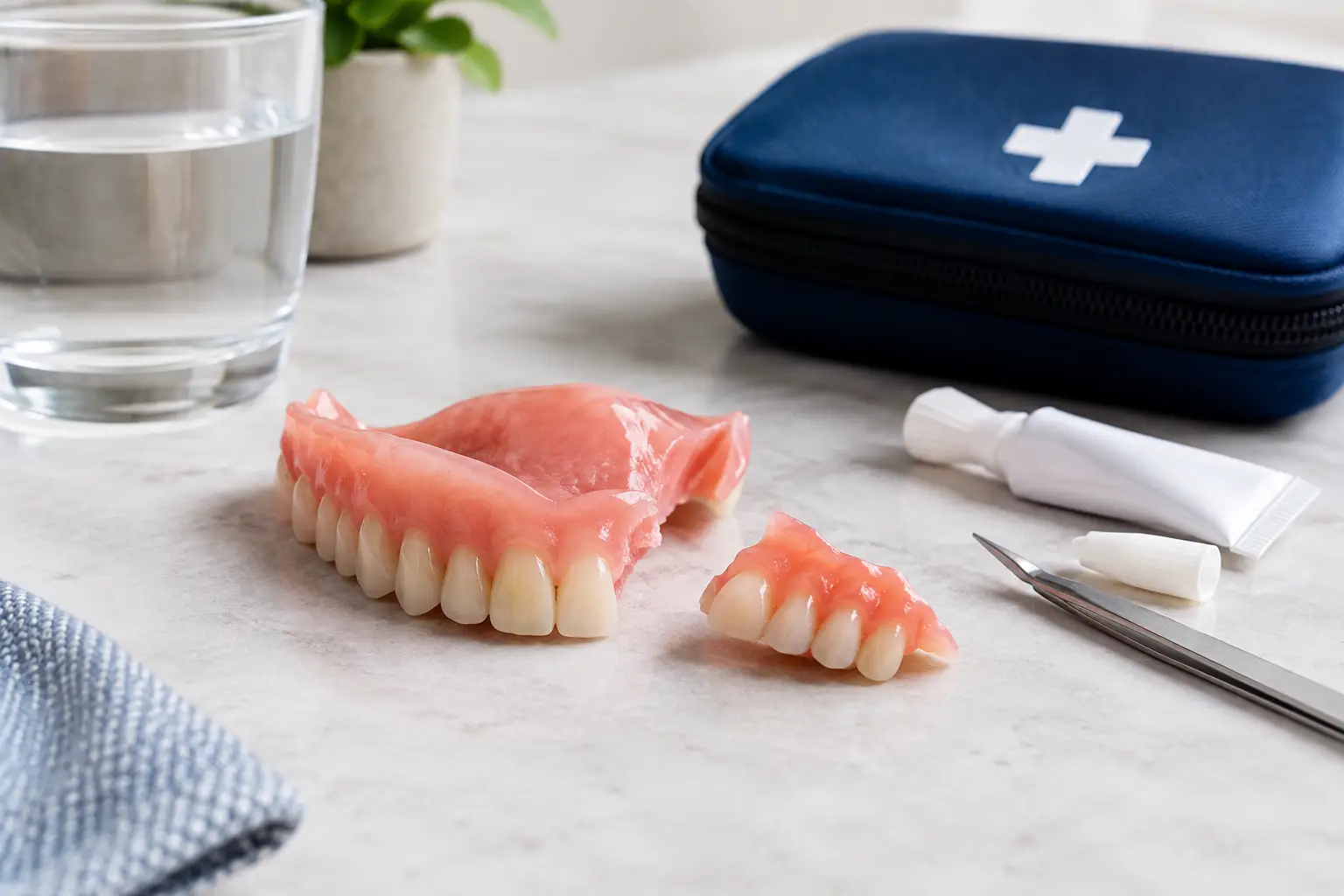 Denture Repair Emergency Checklist for Broken Dentures