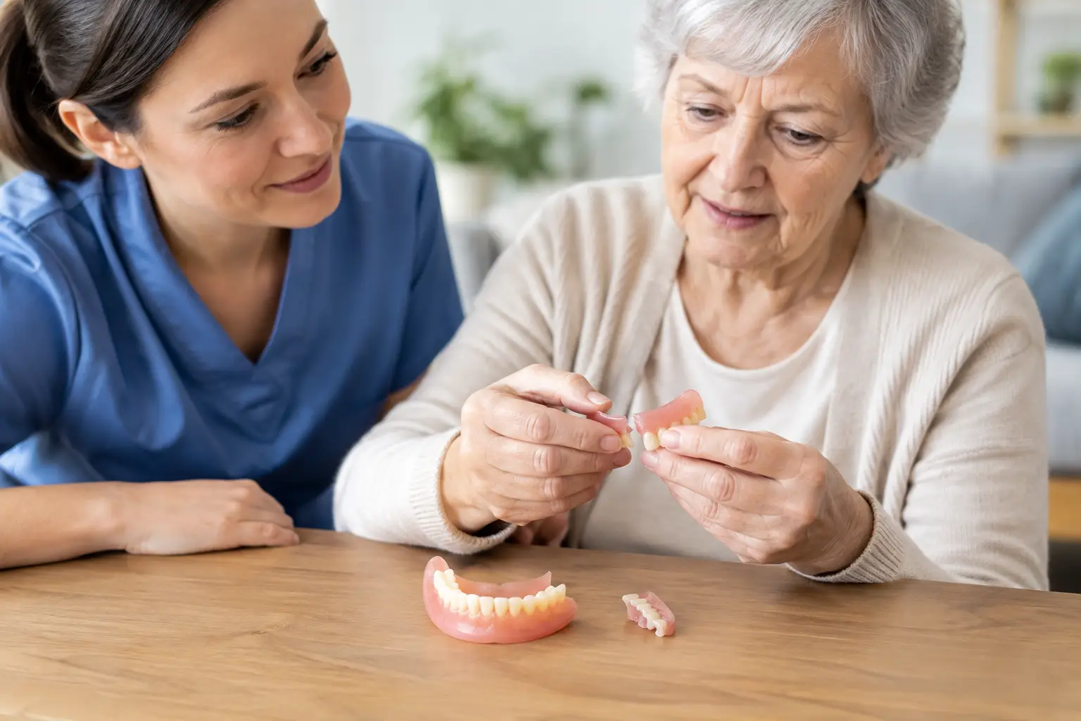 Denture Repair for Caregivers When It Breaks