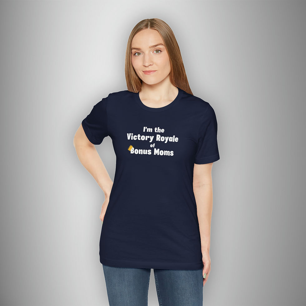 Thumbnail: Victory Royale Bonus Mom T-Shirt | Perfect Gift for Your Gamer Bonus Mom