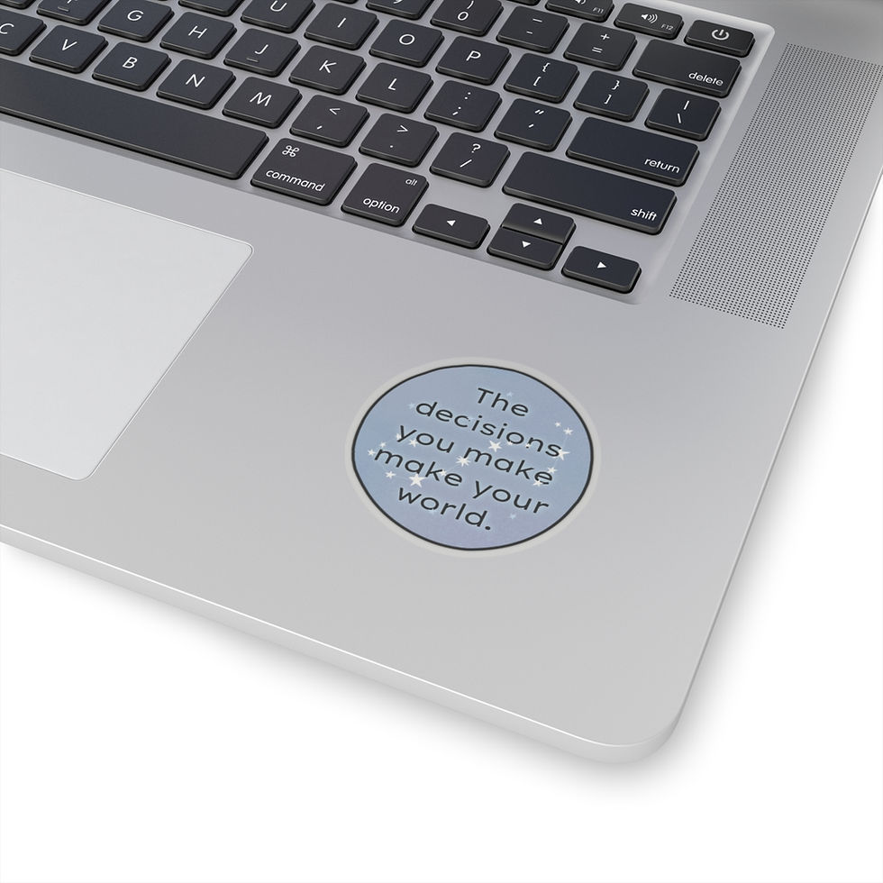Thumbnail: Decisions Make Your World | Vinyl Sticker | Astro/Zodiac Sign | Scorpio ♏︎ 