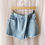 Thumbnail: Asymmetrical Denim Skort
