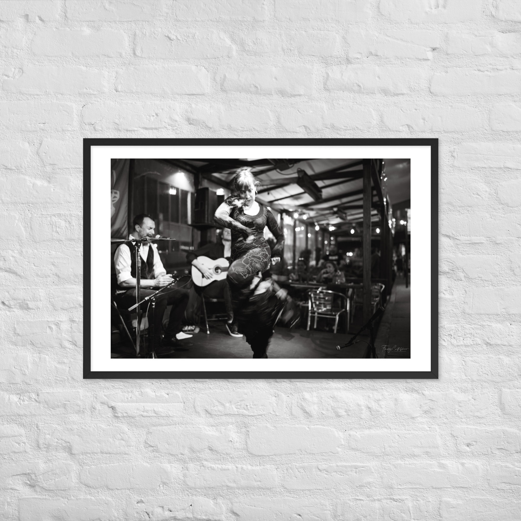 Flamenco dancer / Series: From Morocco to Veracruz (Framed poster)