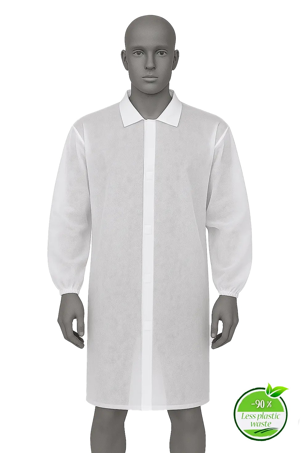 Thumbnail: Disposable Polypropylene Lab Coat