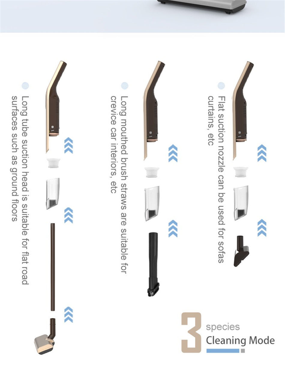 Thumbnail: Handheld Wireless Vacuum Cleaner 20000Pa Cleaning Machine Powerful Wireless Car 