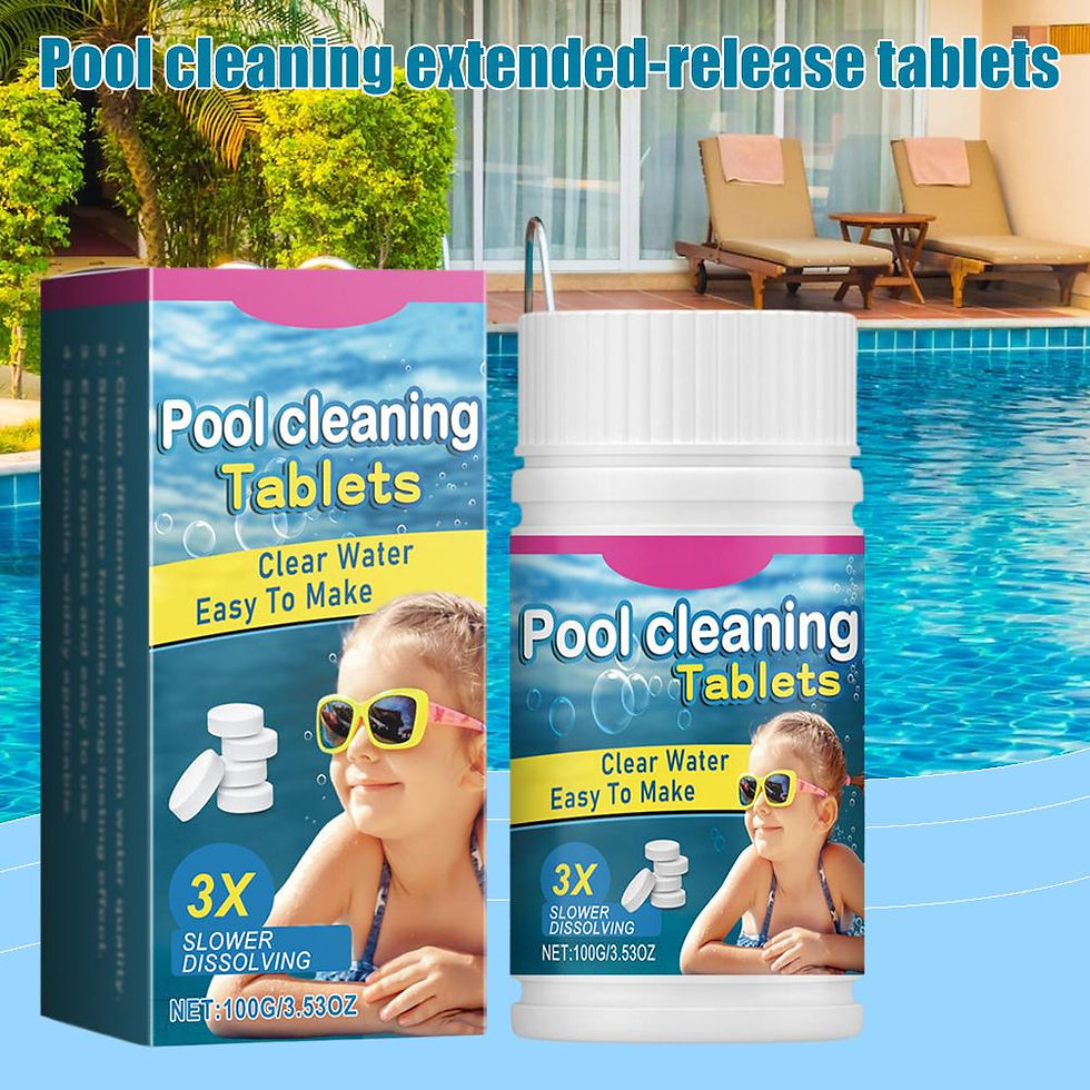 Thumbnail: Multifunctional Chlorine Tablets Water Purifier Cleaner Algae Control Stain Remo