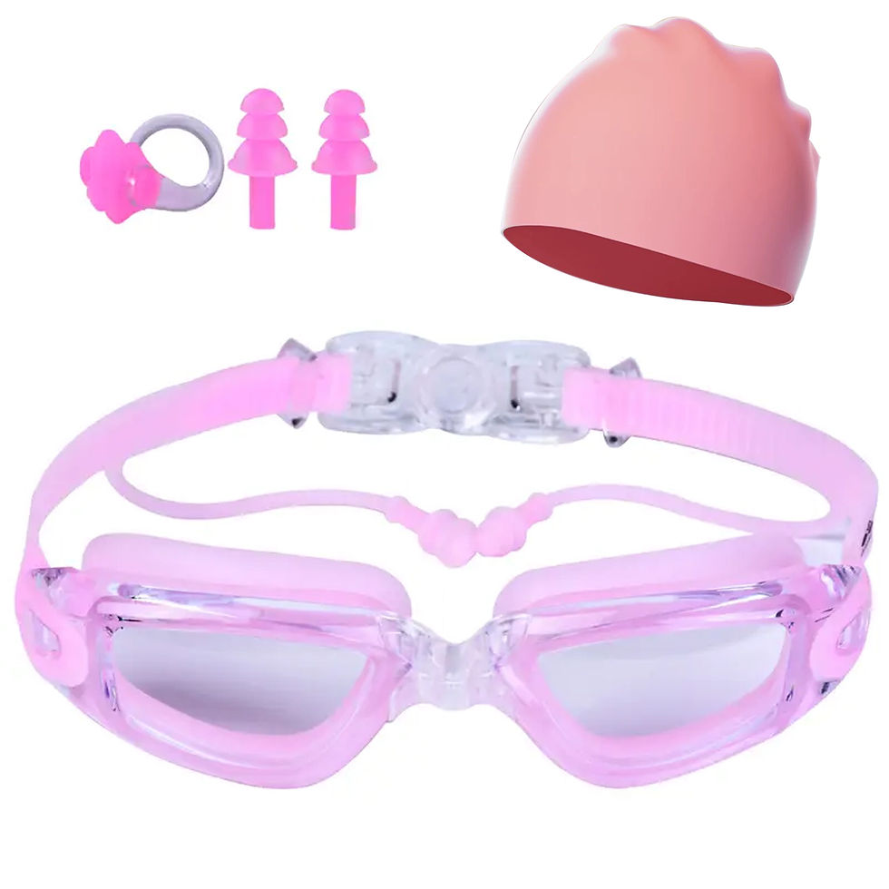 Thumbnail: 1Pc Adult Swimming Goggles Hd Swimming Goggles Non-Eye-Proof Silicone Earplugs L