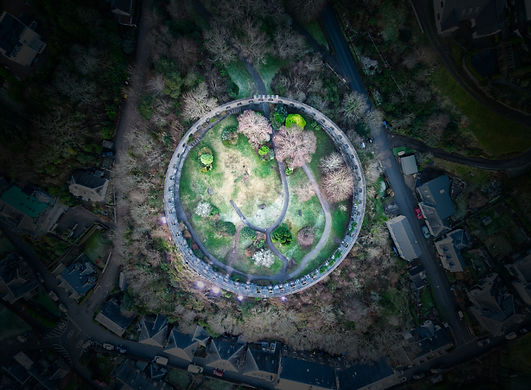 OBA0030 Overhead view of McCaigs Tower, Oban.jpg