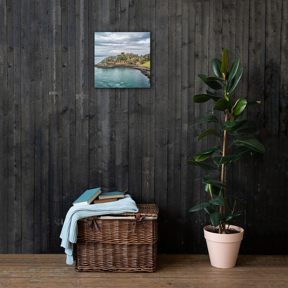 Thumbnail: Thin canvas - OBA0109 Dunollie Castle