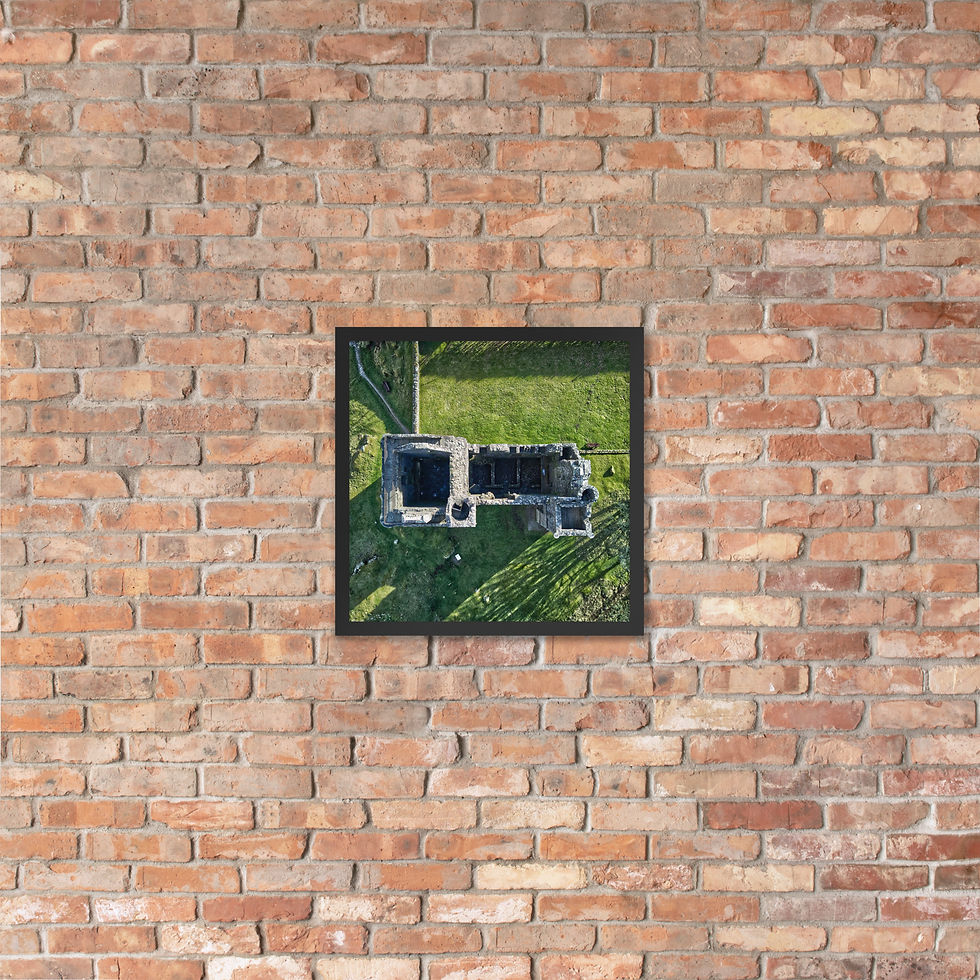 Thumbnail: Framed poster - MID0008 Carnasserie Castle