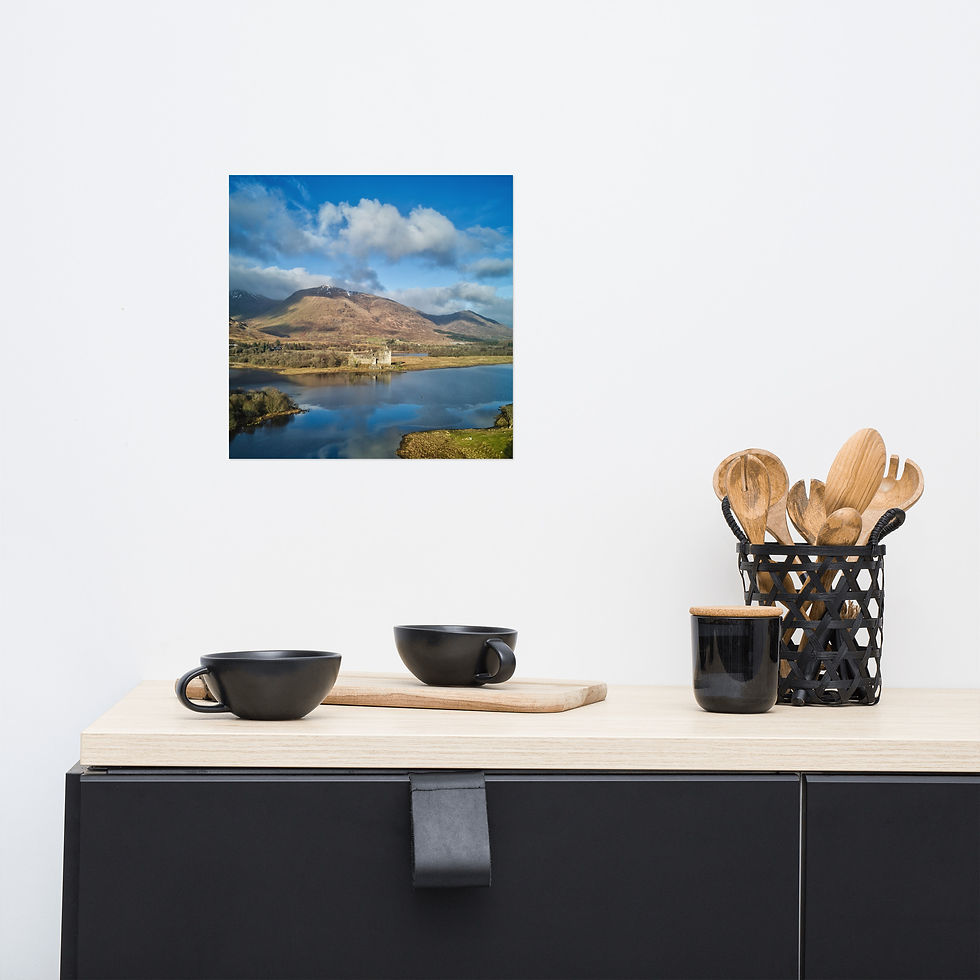 Thumbnail: Photo paper poster - ARG0115 Kilchurn Castle