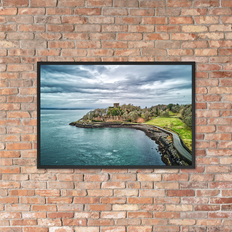 Thumbnail: Framed poster - OBA0109 Dunollie Castle