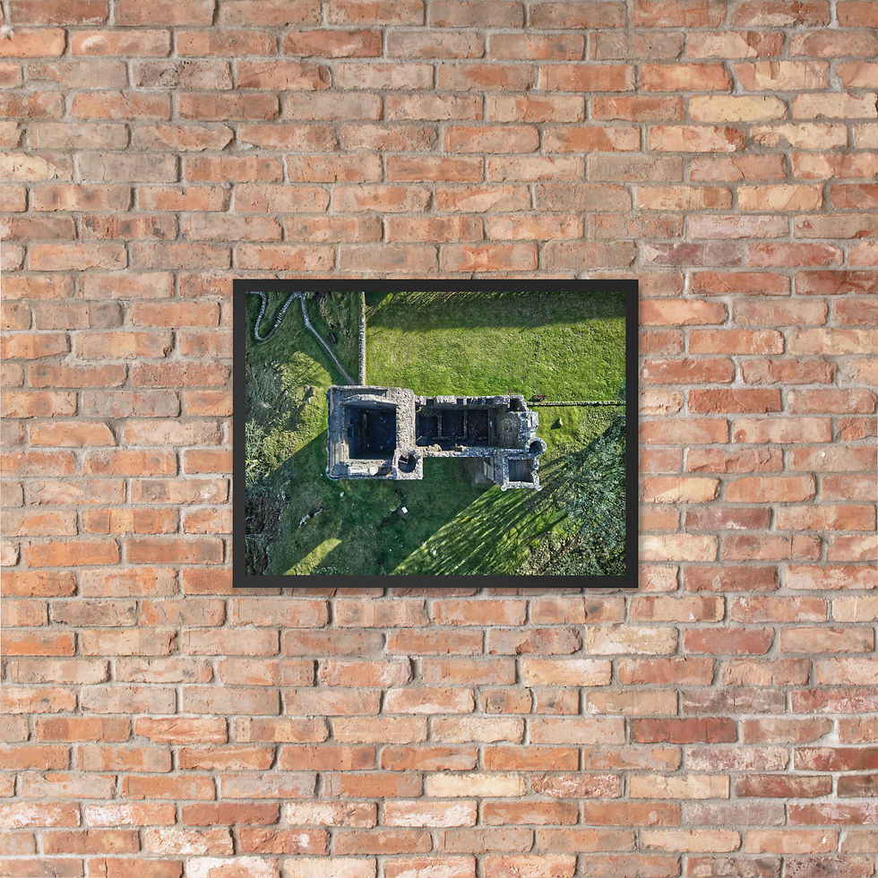Thumbnail: Framed poster - MID0008 Carnasserie Castle