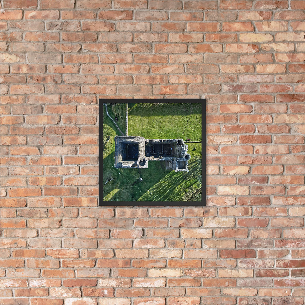 Thumbnail: Framed poster - MID0008 Carnasserie Castle