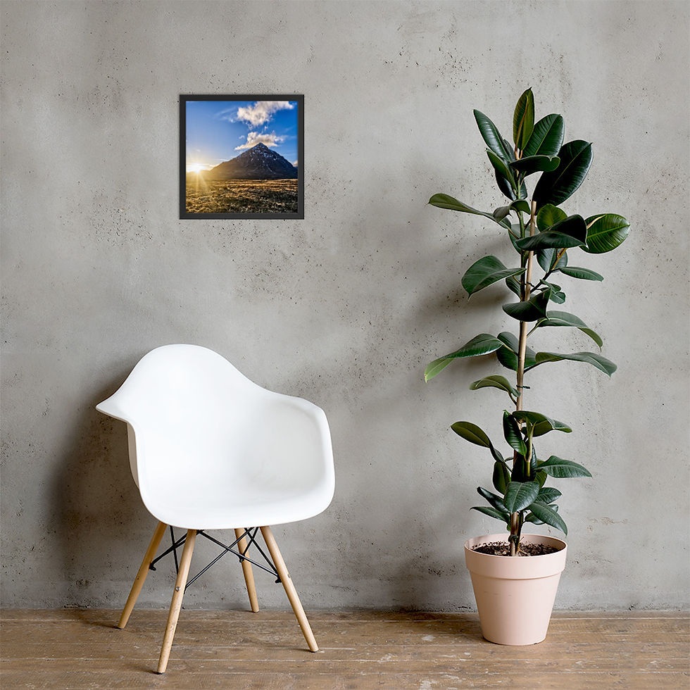 Thumbnail: Framed poster - HIG0001 Glencoe Buachaille Etive Mor