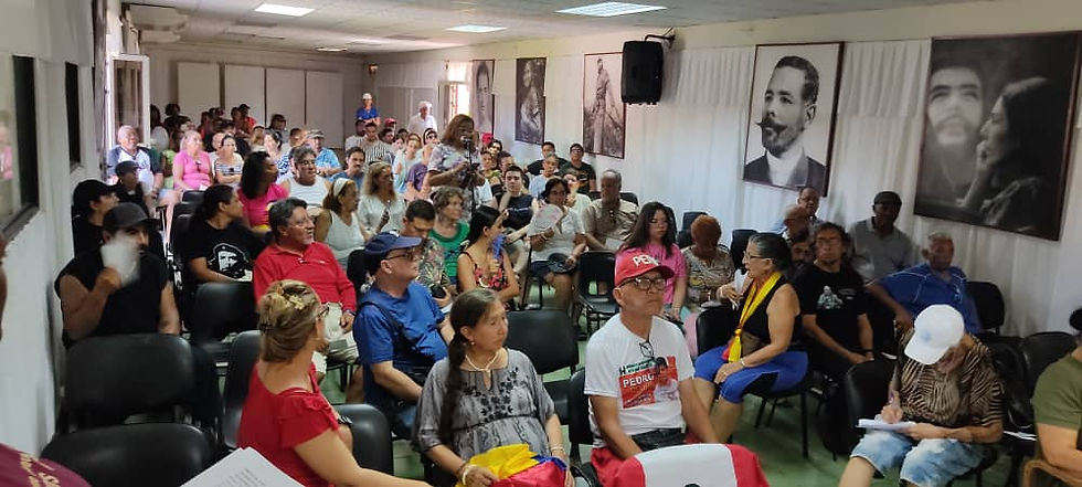 Mensaje de Milagros Rivera para el Acto  de Clausura de la XXX Brigada Latinoamericana y Caribeña