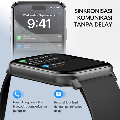 Vivan Alexa On Smart Watch VIVAN AI Smart Watch VWF18 Smart Watch