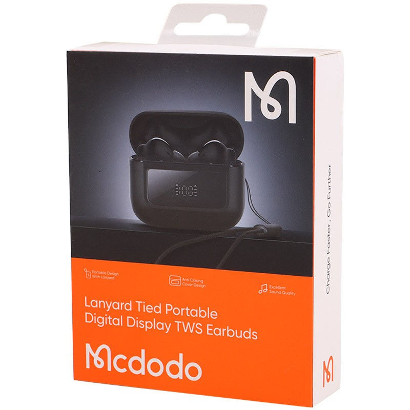 Thumbnail: MCDODO HP-3290 Semi In-Ear TWS Digital Display Earbuds Bluetooth Earphone