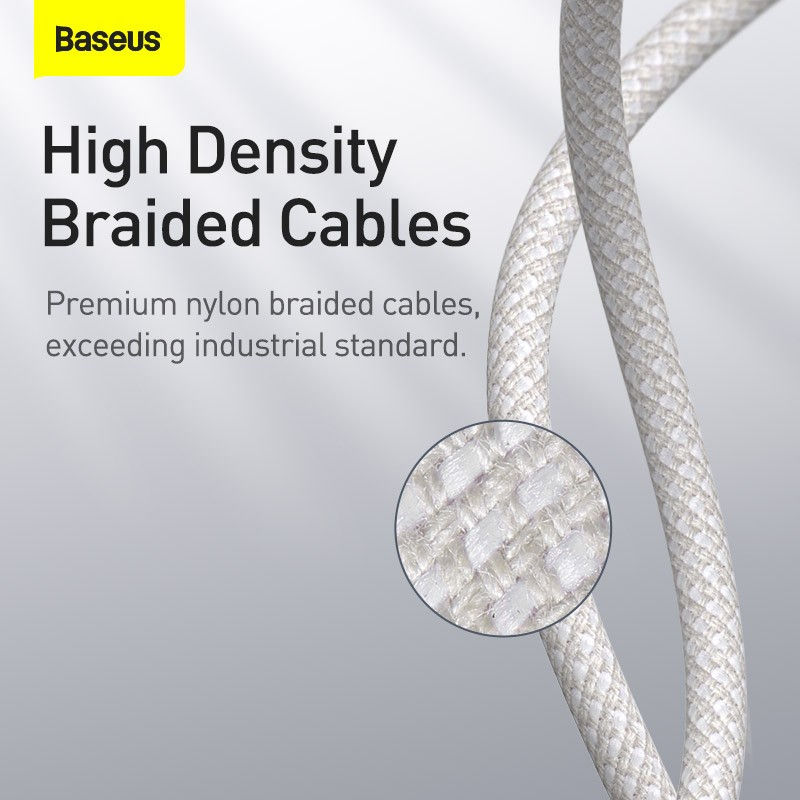 Thumbnail: Baseus Data Cable High Density Braided Series Kabel Type-C to Lightning Iphone